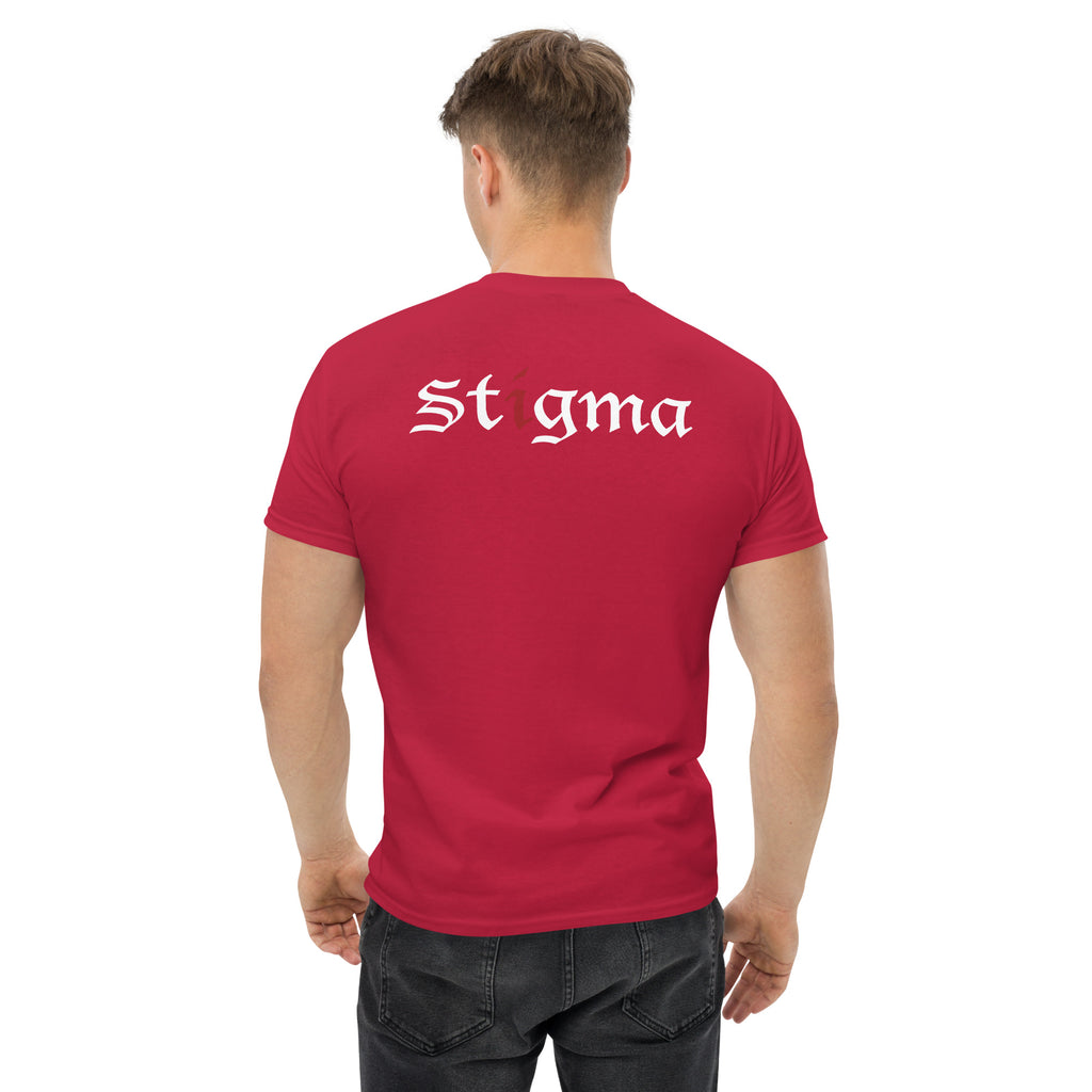 Offizielles Stigma LIES OF WAR-T-Shirt mit Logo auf der Rückseite